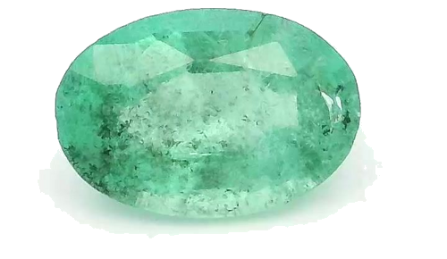 0.38 carat GREEN Oval Smaragdas (1)