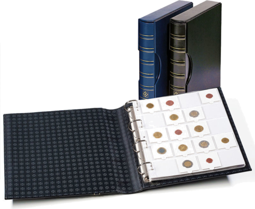 Албум Grande Classic за държачи за монети с калъф (1)