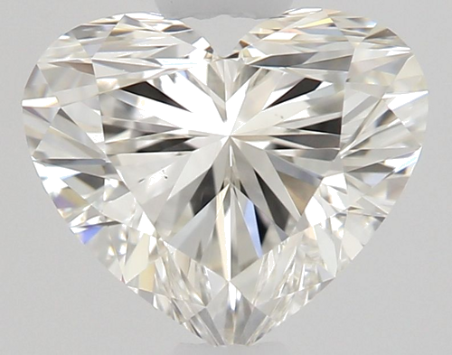 0.59 carat I-VS1 Natūralus Heart Deimantas (1)
