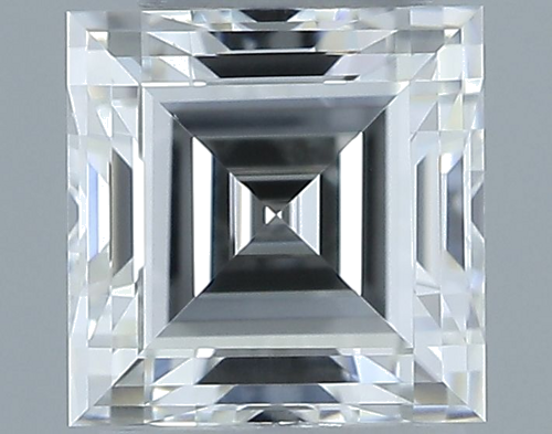 0.3 carat G-VVS2 Natūralus Square Radiant Deimantas (1)