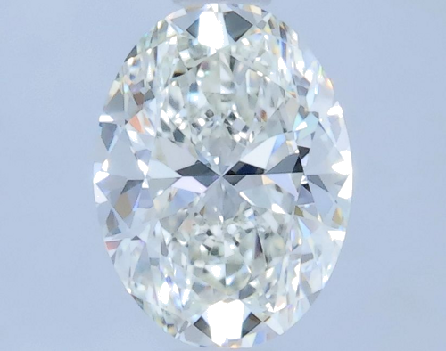 0.76 carat H-VVS1 Natūralus Oval Deimantas (1)