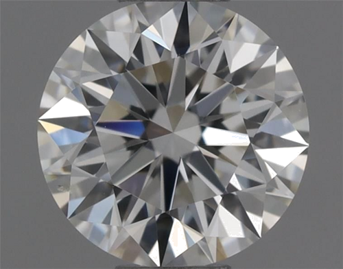 0.42 carat G-SI1 Excellent cut Natūralus Round Deimantas (1)