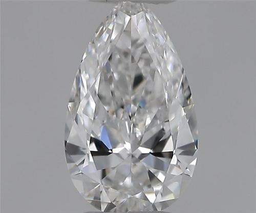 0.3 carat E-VVS1 Natūralus Pear Deimantas (1)