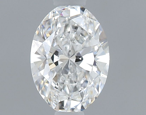 0.4 carat D-VVS1 Natūralus Oval Deimantas (1)