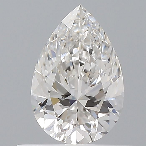 0.5 carat G-VVS1 Natūralus Pear Deimantas (1)
