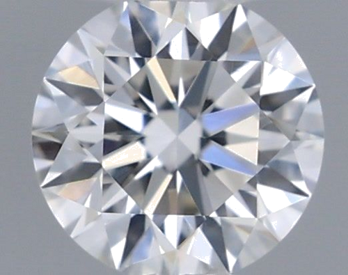 0.2 carat F-VVS1 Excellent cut Natūralus Round Deimantas (1)