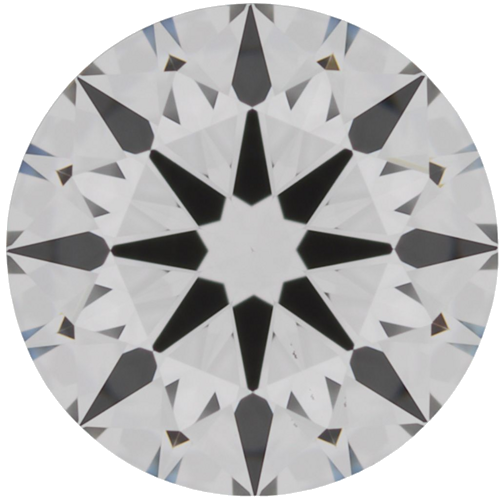 0.59 carat E-VVS1 Excellent cut Natūralus Round Deimantas (1)