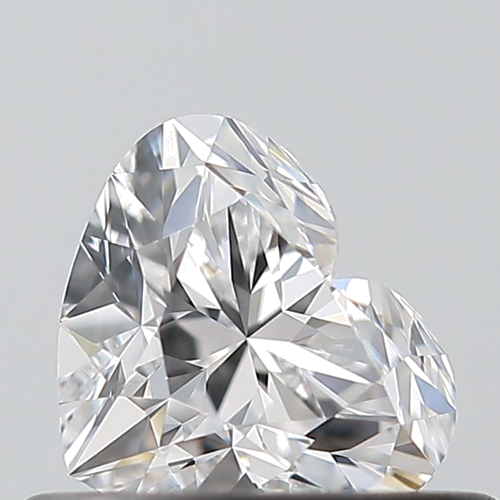 0.41 carat D-VVS2 Natūralus Heart Deimantas (1)