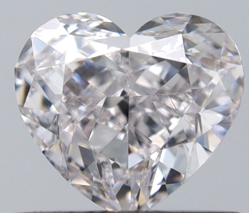 0.68 carat Faint Pink-VVS2 Natūralus Heart Deimantas (1)