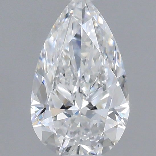 0.3 carat E-VS1 Natūralus Pear Deimantas (1)