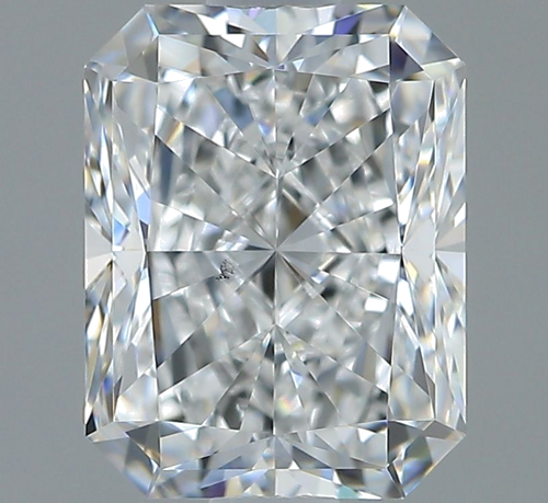 1.5 carat F-VS2 Natūralus Radiant Deimantas (1)
