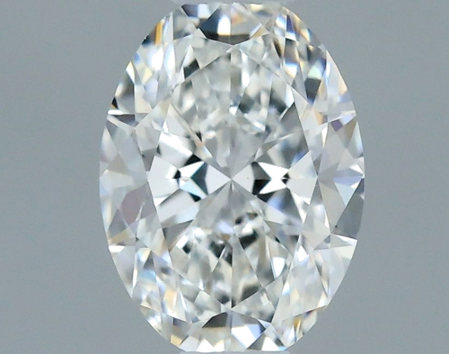 0.3 carat F-VVS2 Natūralus Oval Deimantas (1)