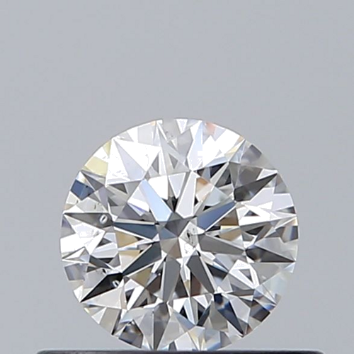 0.43 carat F-SI2 Excellent cut Natūralus Round Deimantas (1)