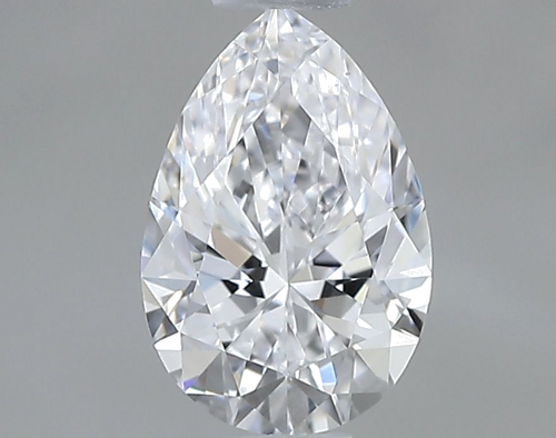 0.51 carat D-VS1 Natūralus Pear Deimantas (1)