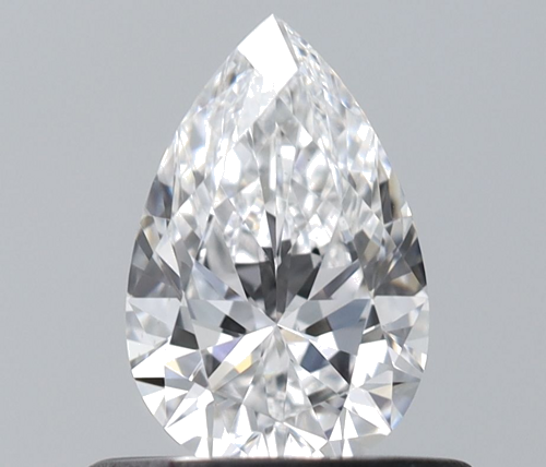 0.5 carat E-VS2 Natūralus Pear Deimantas (1)