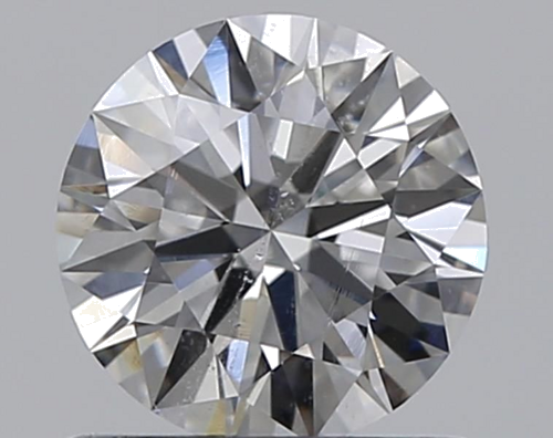 0.71 carat F-SI2 Excellent cut Natūralus Round Deimantas (1)