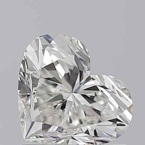 1.01 carat I-VS1 Natūralus Heart Deimantas (1)