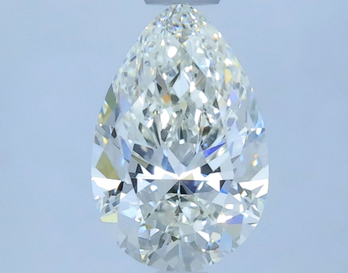 0.7 carat I-VVS1 Natūralus Pear Deimantas (1)