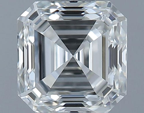 0.53 carat G-VS1 Natūralus Asscher Deimantas (1)