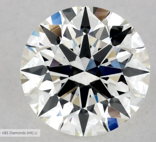 0.3 carat I-VS2 Excellent cut Natūralus Round Deimantas (1)