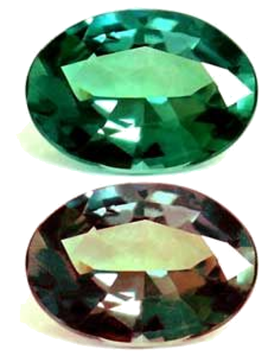 0.19 carat GREEN Oval Alexandrite (1)
