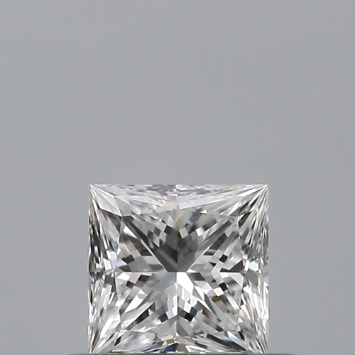 0.32 carat D-VS2 Natūralus Princess Deimantas (1)