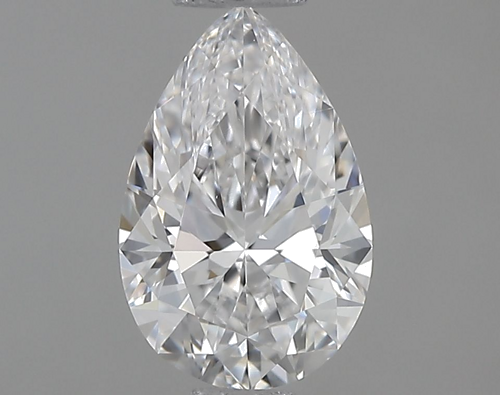0.71 carat D-VS1 Natūralus Pear Deimantas (1)