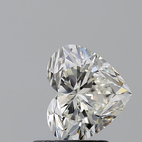 1.31 carat I-VVS1 Natūralus Heart Deimantas (1)