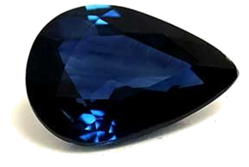 0.44 carat BLUE Pear Safyras (1)