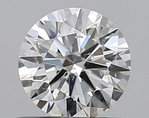 0.5 carat H-SI2 Excellent cut Natūralus Round Deimantas (1)