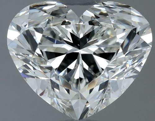 2.02 carat H-VS2 Natūralus Heart Deimantas (1)