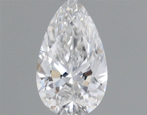 0.32 carat D-VS1 Natūralus Pear Deimantas (1)