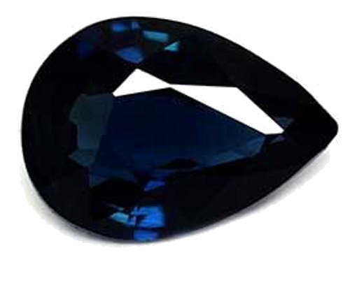 0.67 carat BLUE Pear Safyras (1)
