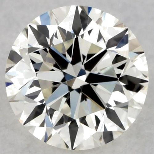 0.23 carat J-VVS1 Very Good cut Natūralus Round Deimantas (1)