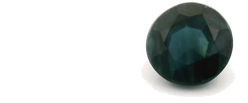 0.61 carat BLUE Round Safyras (1)