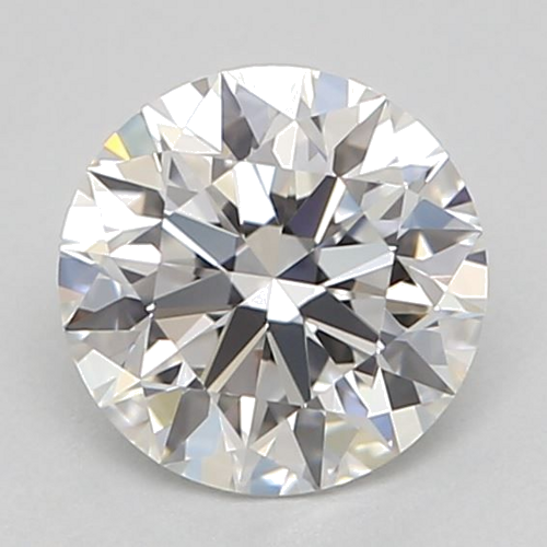 0.51 carat F-VVS1 Excellent cut Natūralus Round Deimantas (1)