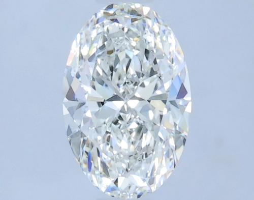 0.72 carat H-IF Natūralus Oval Deimantas (1)