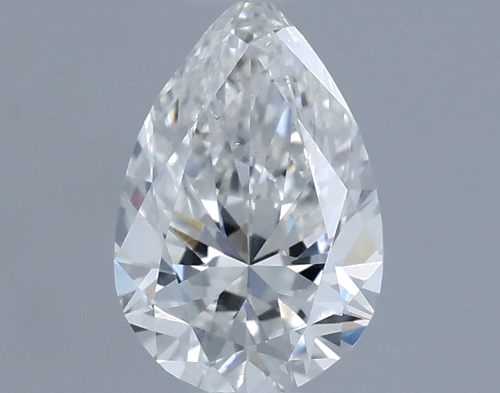 0.52 carat G-SI1 Natūralus Pear Deimantas (1)