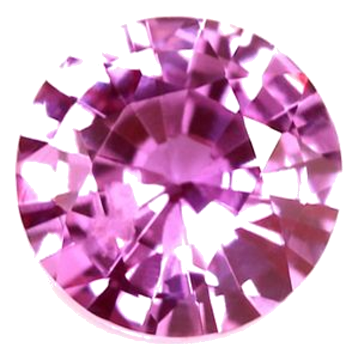 0.53 carat PINK Round Safyras (1)