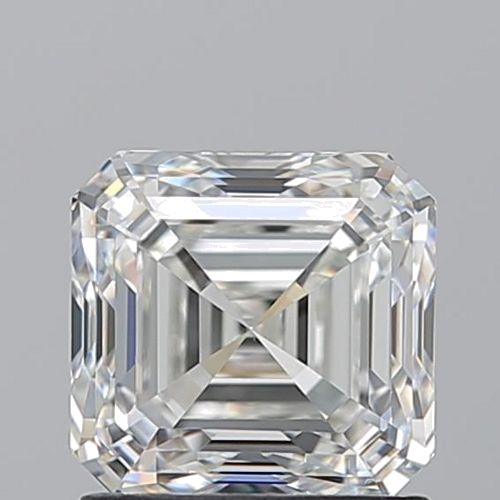 1.5 carat H-VS1 Natūralus Asscher Deimantas (1)