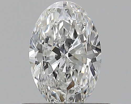 0.5 carat F-VVS1 Natūralus Oval Deimantas (1)