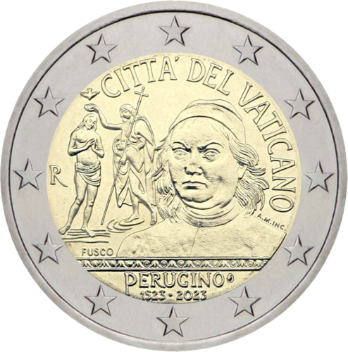 2023 Vatican Pietro Perugino 2 euro coin (2)