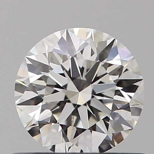 0.51 carat H-IF Excellent cut Natūralus Round Deimantas (1)