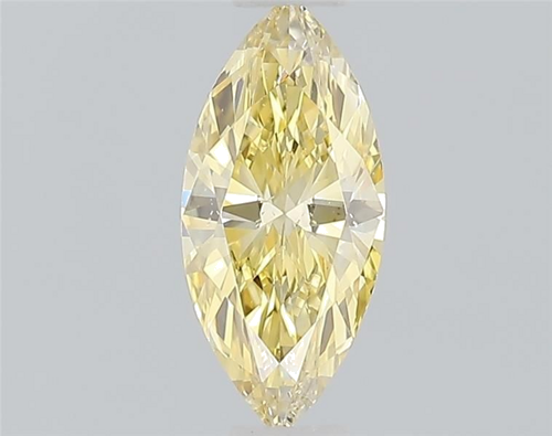 0.34 carat Fancy Yellow-SI1 Natūralus Marquise Deimantas (1)