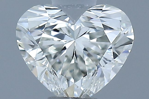 0.54 carat J-VS1 Natūralus Heart Deimantas (1)