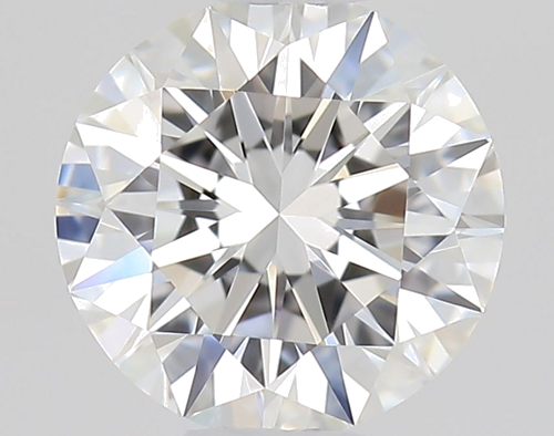 0.5 carat F-VVS1 Excellent cut Natūralus Round Deimantas (1)
