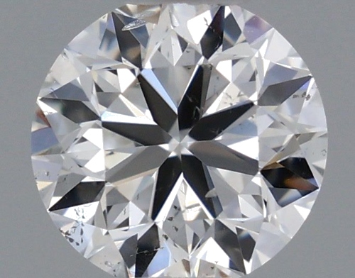 0.51 carat F-SI2 Very Good cut Natūralus Round Deimantas (1)