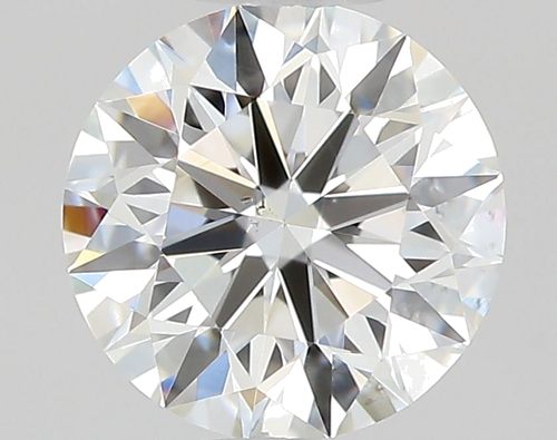 0.52 carat H-SI1 Excellent cut Natūralus Round Deimantas (1)