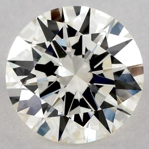 0.5 carat K-VVS2 Excellent cut Natūralus Round Deimantas (1)