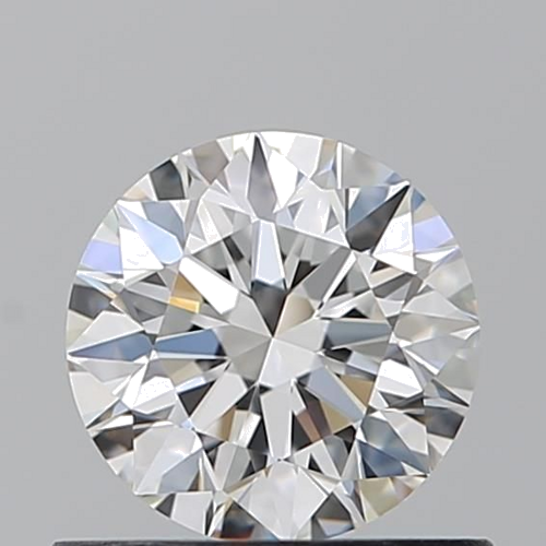 0.65 carat F-VVS1 Excellent cut Natūralus Round Deimantas (1)